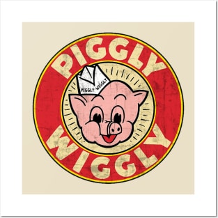 piggly wiggly Posters and Art